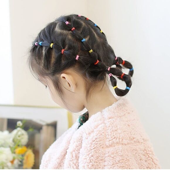 5000pc Mini Elastic Hair Ties - Picture 7 of 9